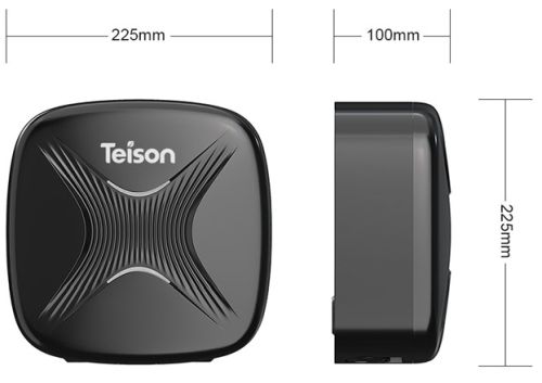 4-TEISON Smart Wallbox Type2 11kw Wi-Fi Elektromos autó fali töltőállomás
